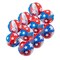 4th of July Mini Inflatable Red White Blue Beach Balls 12 Pieces